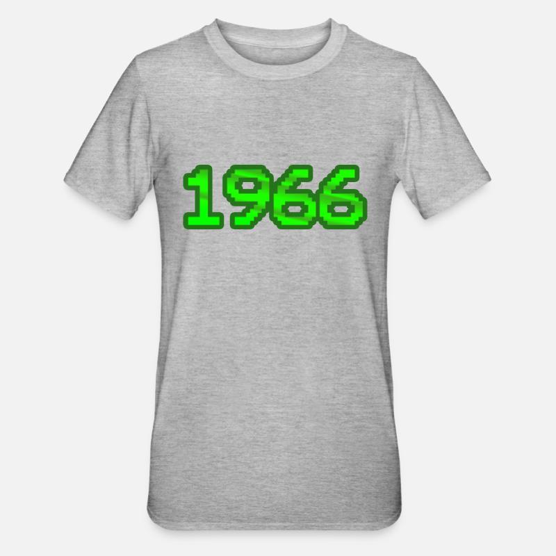 Nerd 1966 - T-shirt polycoton Unisexe - gris chiné