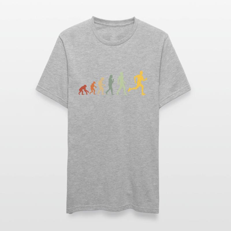 Evolution to triathlon - Running Evolution Unisex Polycotton T-Shirt