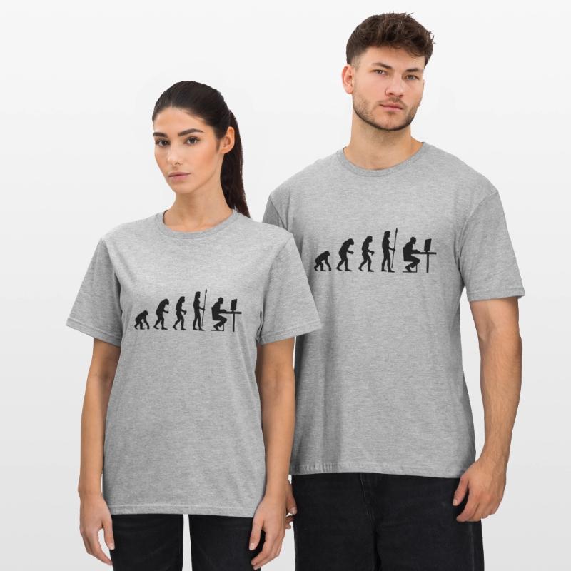 evolution_pc_3 Unisex Polycotton T-Shirt