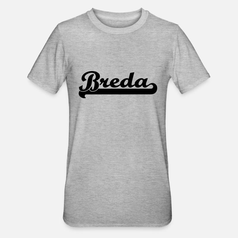 écrit breda - T-shirt polycoton Unisexe - gris chiné