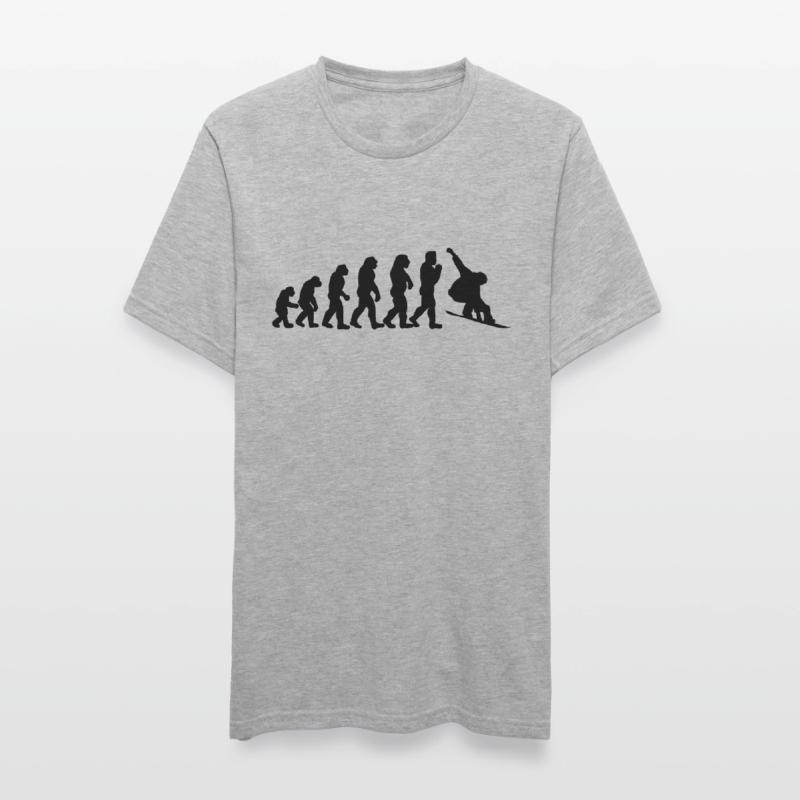 snowboard evolution Unisex Polycotton T-Shirt