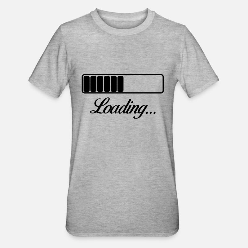 loading - T-shirt polycoton Unisexe - gris chiné