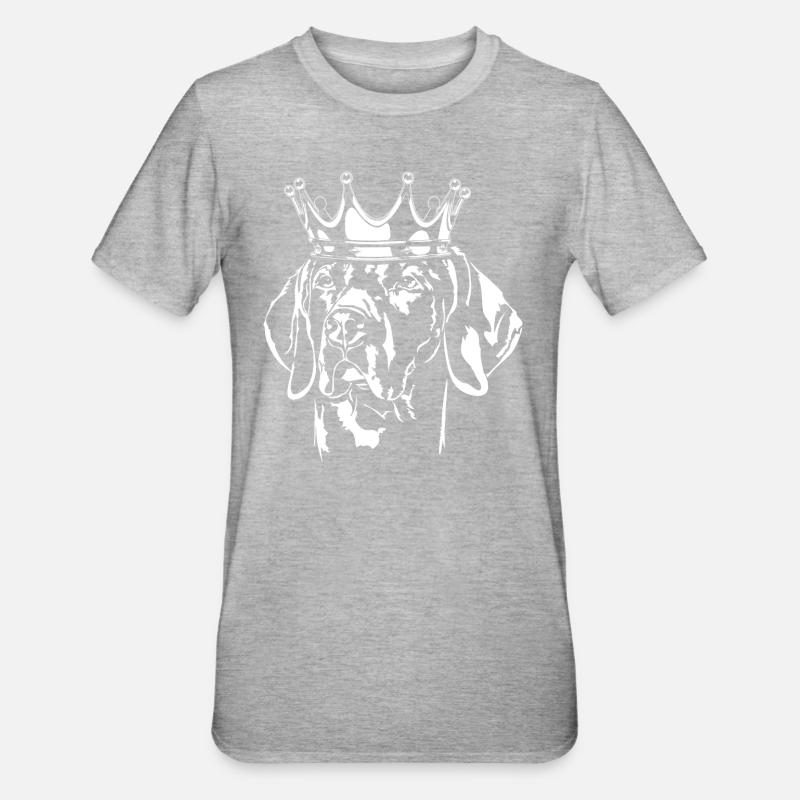 WEIMARANER Krone Chiens Wilsigns - T-shirt polycoton Unisexe - undefined