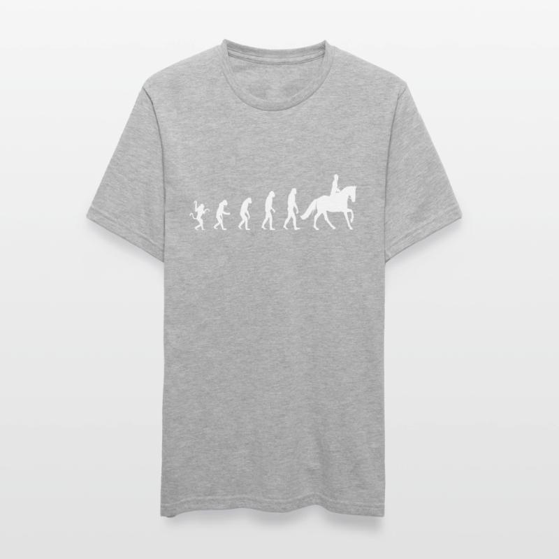 Cheval d’évolution équestre T-shirt polycoton Unisexe