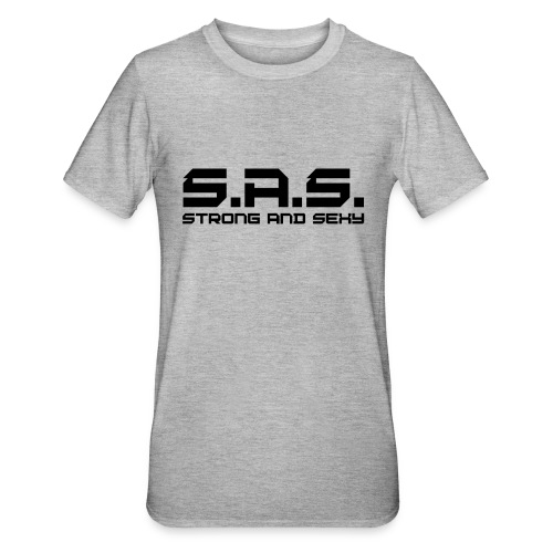 sas2 png - Uniseks Polycotton T-shirt