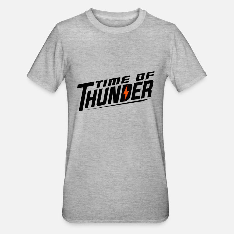 FLASH VARIATIONS - T-shirt polycoton Unisexe - gris chiné
