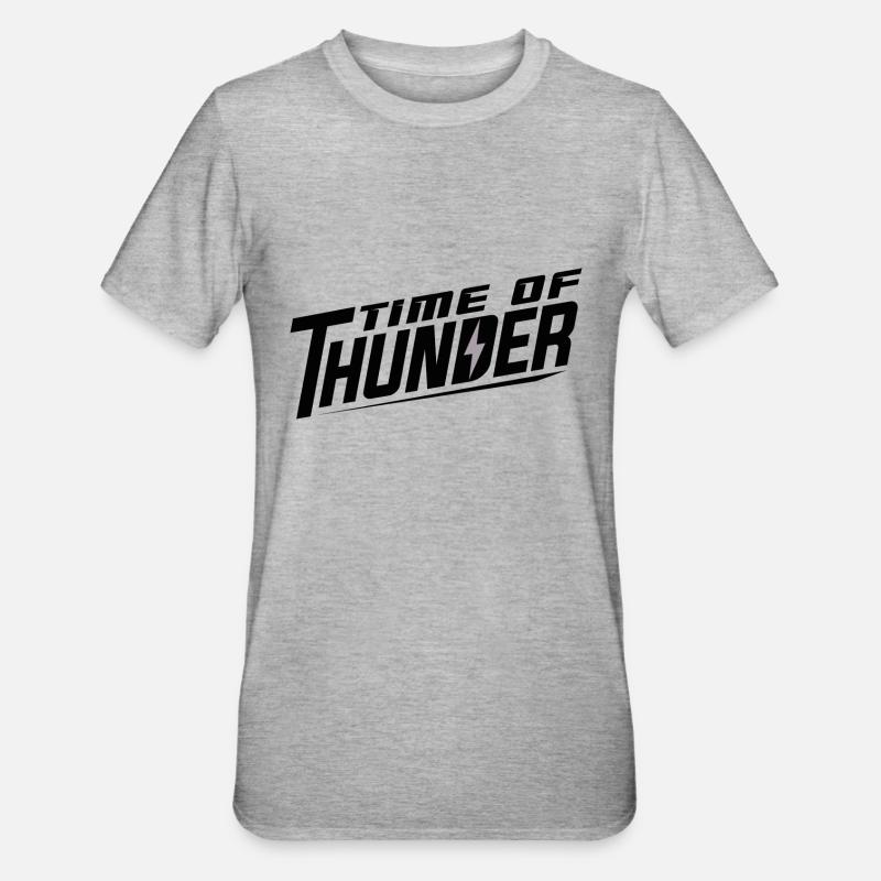 FLASH VARIATIONS - T-shirt polycoton Unisexe - gris chiné
