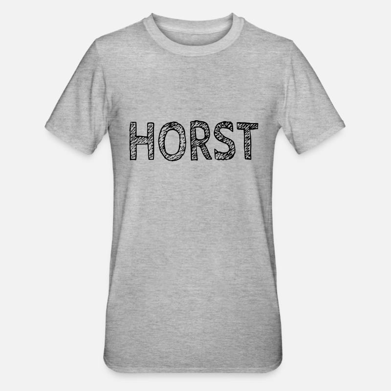 môle - T-shirt polycoton Unisexe - gris chiné