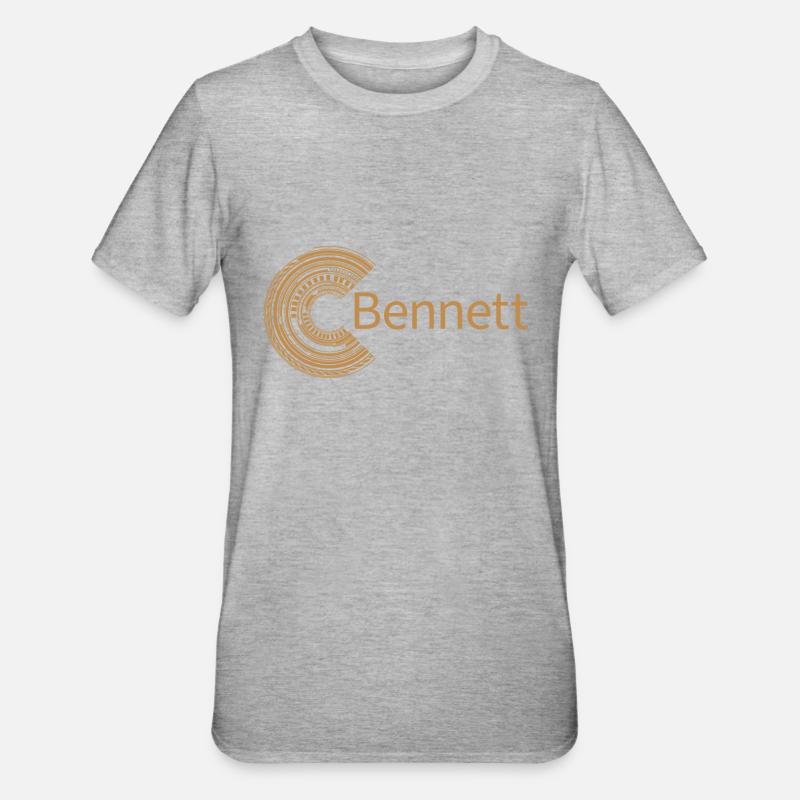Pour Bennett - T-shirt polycoton Unisexe - gris chiné