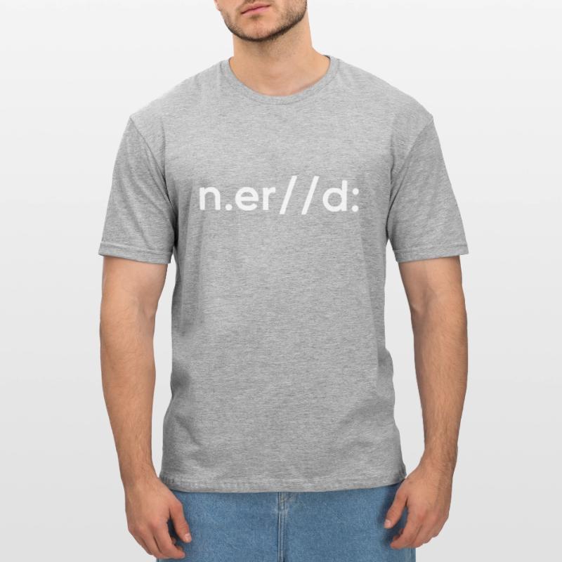 nerd coder online gaming gamer IT-experte Unisex Polycotton T-Shirt