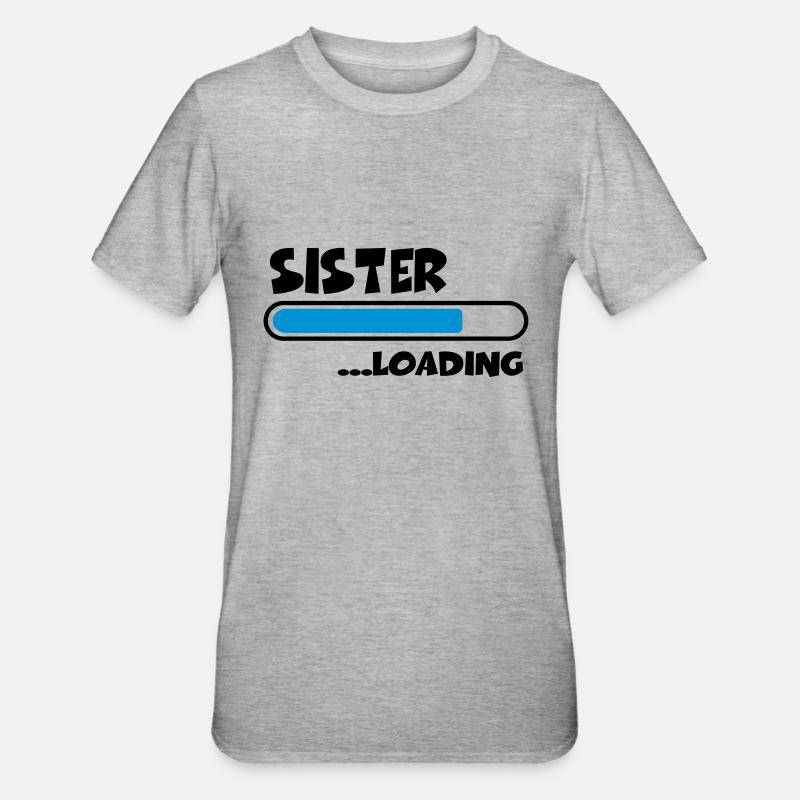 Sister loading - T-shirt polycoton Unisexe - gris chiné