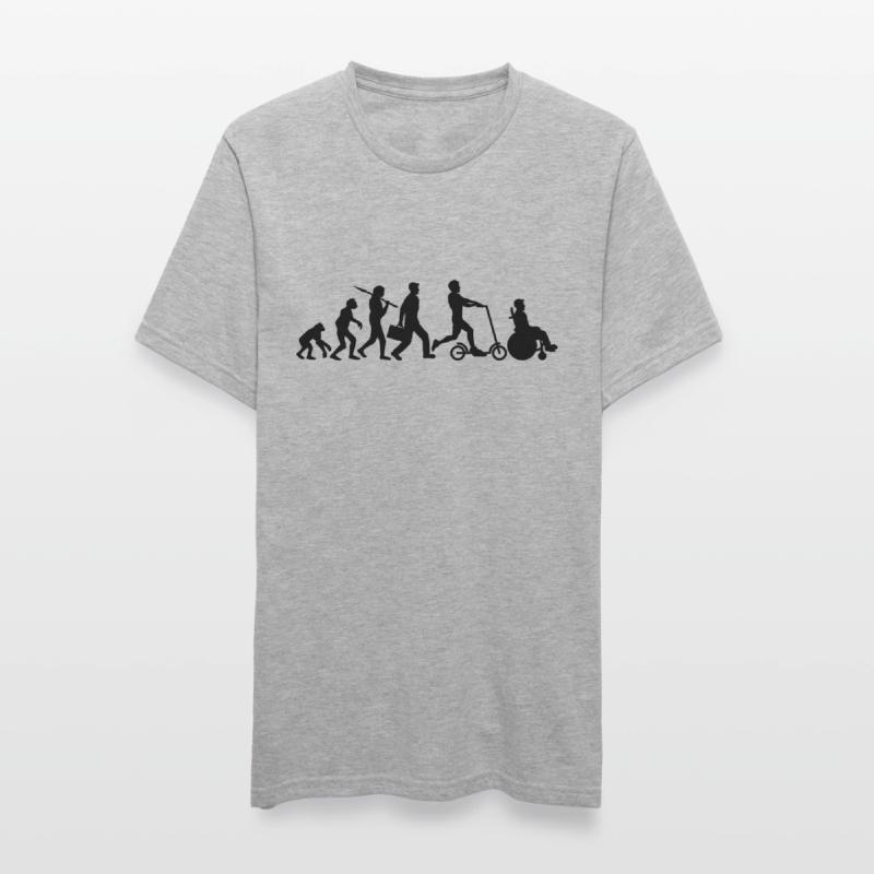 rollstuhl unfall schnell evolution e scoot Unisex Polycotton T-Shirt