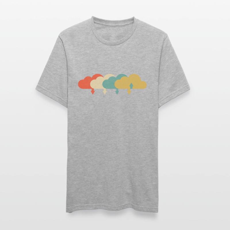 Vintage DevOps Ingenieur Cloud Computing Unisex Polycotton T-Shirt