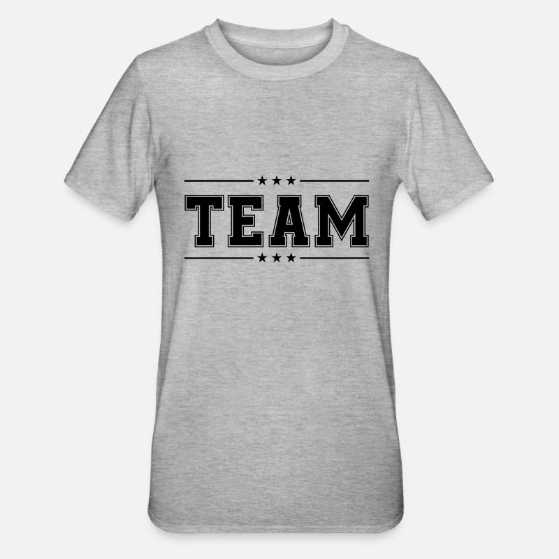 Équipe 01 - T-shirt polycoton Unisexe - gris chiné