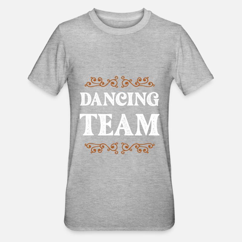Équipe de danse - T-shirt polycoton Unisexe - gris chiné