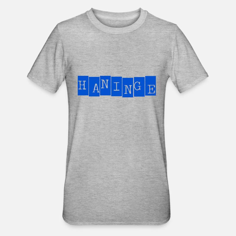 Haninge - T-shirt polycoton Unisexe - gris chiné