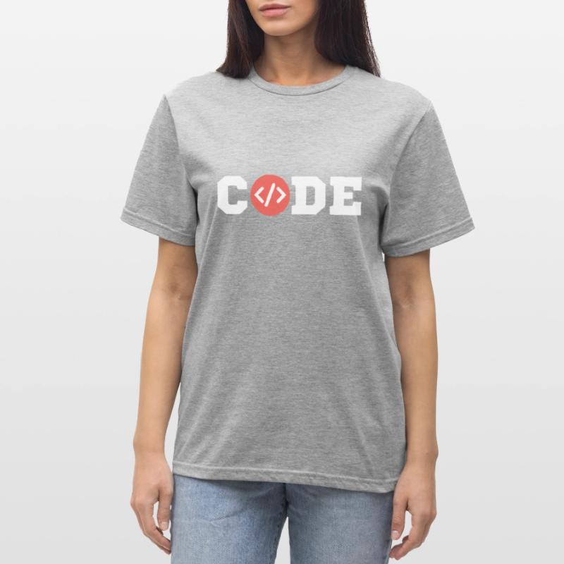 Coder Informaticien informaticien programmeur T-shirt polycoton Unisexe