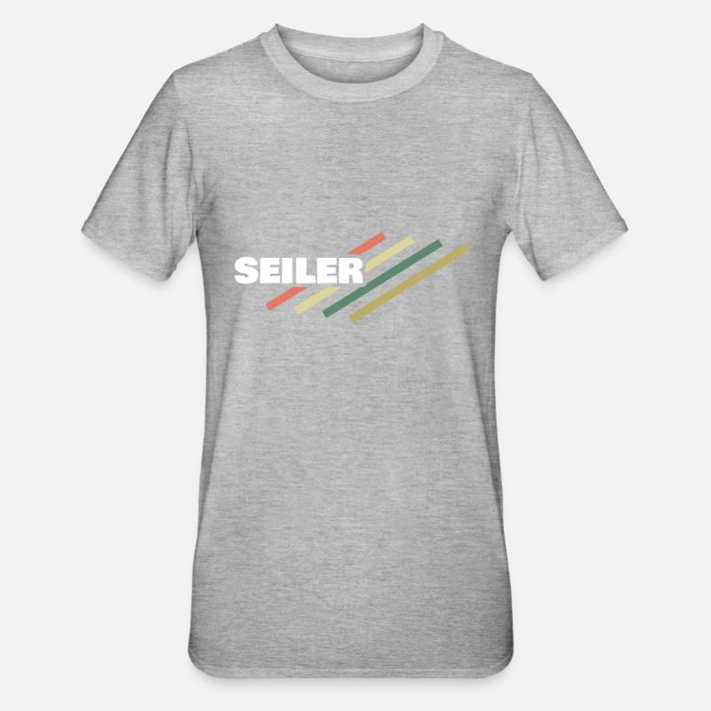 Ropemaker - Unisex Polycotton T-Shirt - heather grey