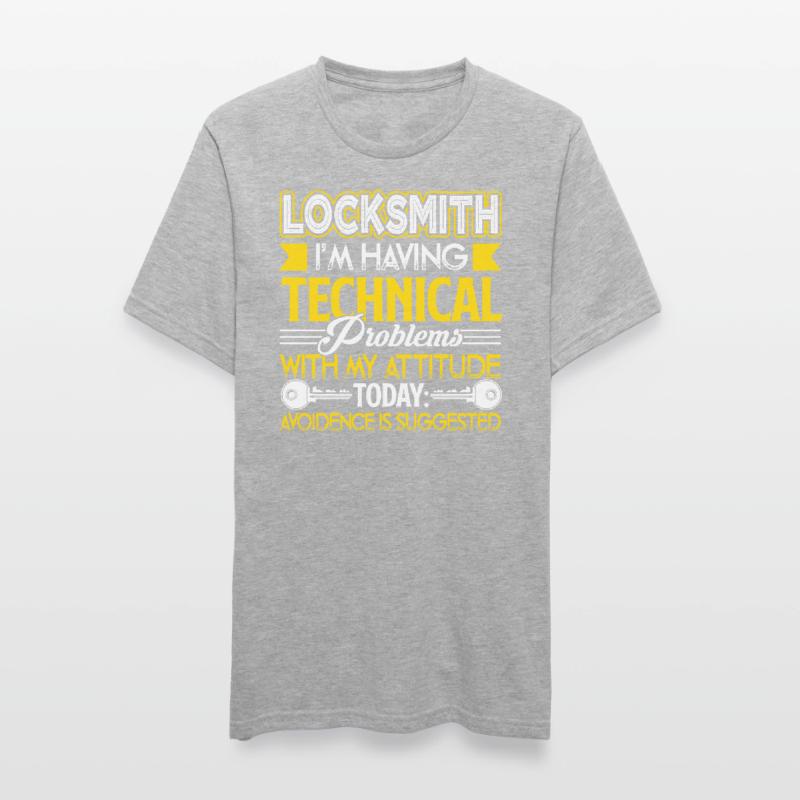Locksmith Locksmith I'm Having Technical Problem Unisex Polycotton T-Shirt