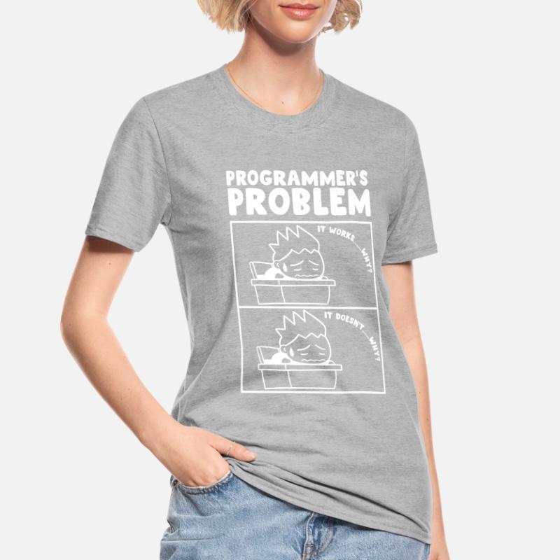 Programmers Problem Programmeur Informaticien T-shirt polycoton Unisexe