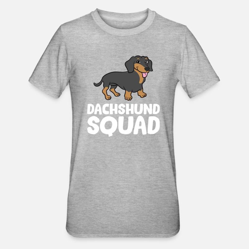 Teckel - Dachshund Squad - T-shirt polycoton Unisexe - undefined