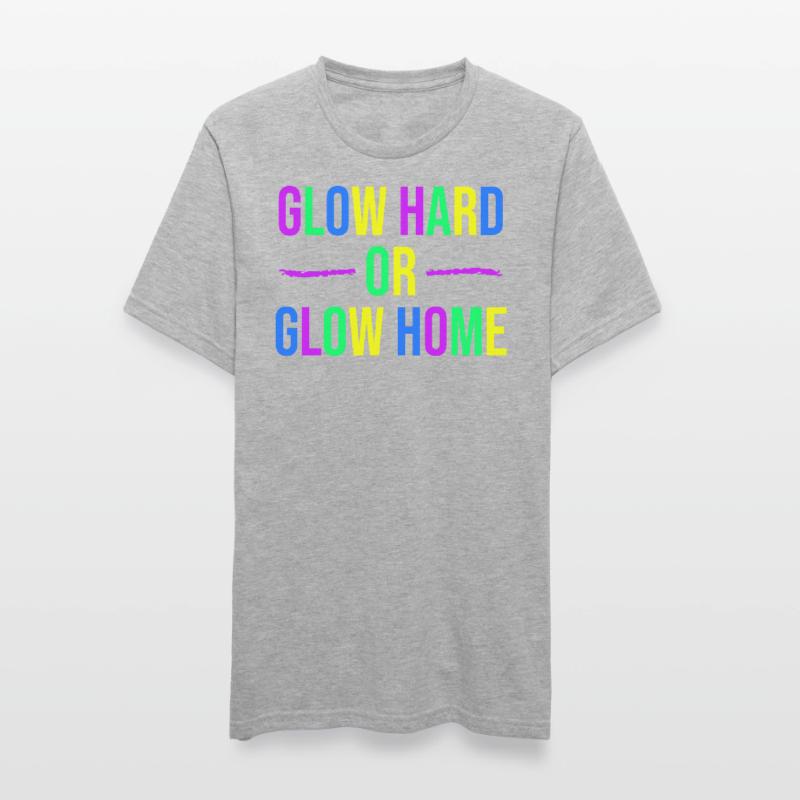 Strahle stark oder strahle daheim Unisex Polycotton T-Shirt