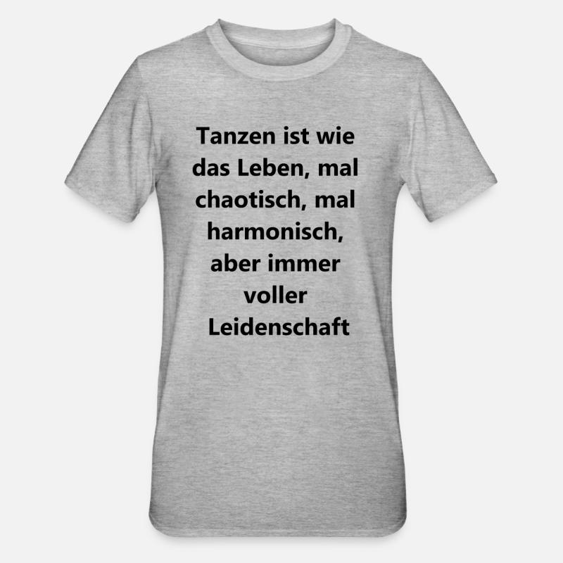 Dance Lover Gift - Unisex Polycotton T-Shirt - heather grey