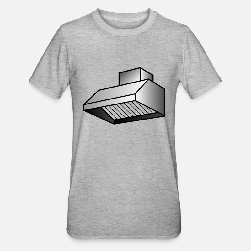 couverts vaisselle flatware silverware cutlery100 - T-shirt polycoton Unisexe - gris chiné