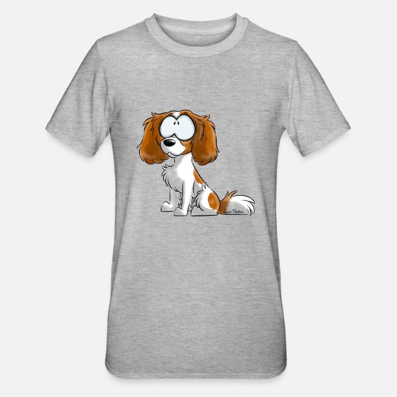 Je Suis CKC - Blanc Feu - T-shirt polycoton Unisexe - gris chiné