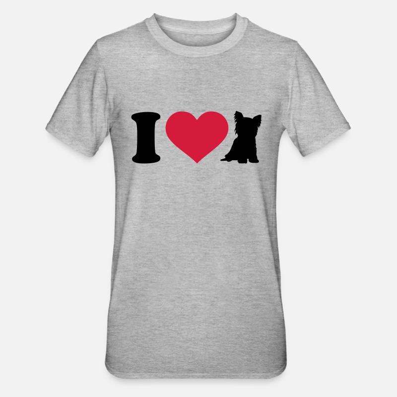 Yorkshire - Unisex Polycotton T-Shirt - Grau meliert