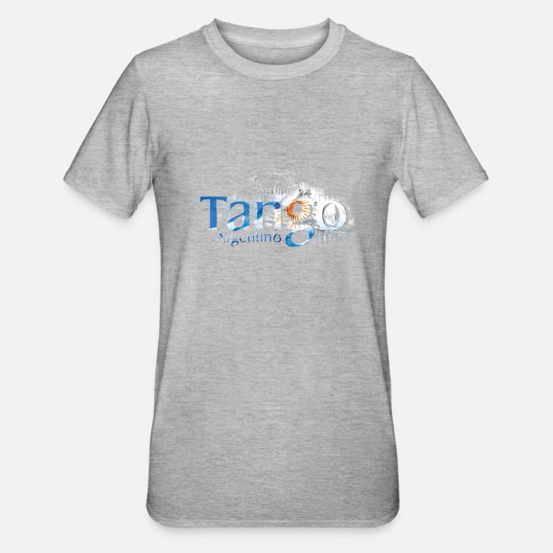 tango - T-shirt polycoton Unisexe - gris chiné