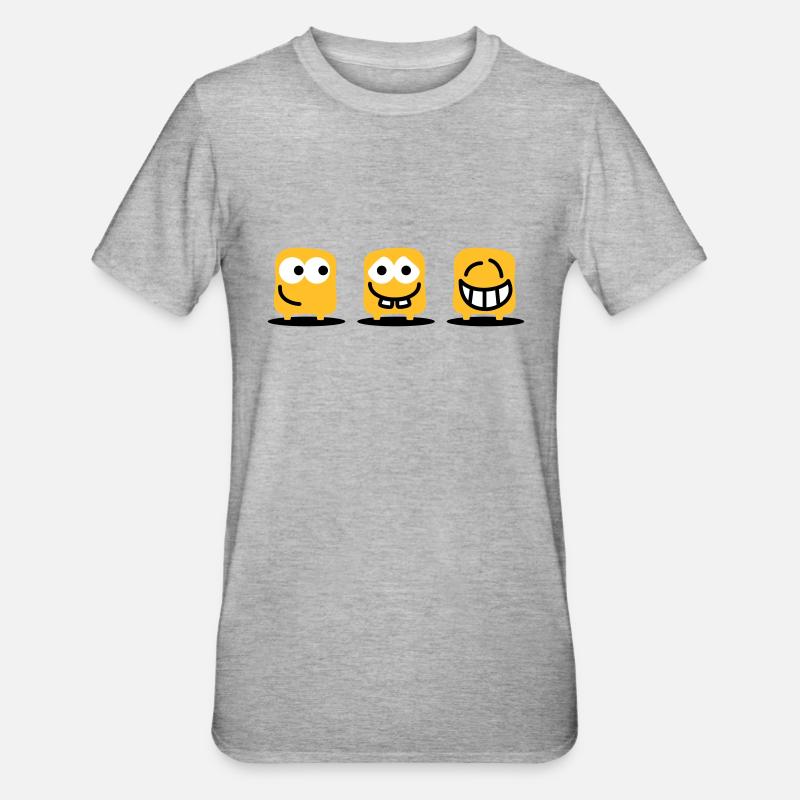 Die Drei Patukus - Unisex Polycotton T-Shirt - Grau meliert