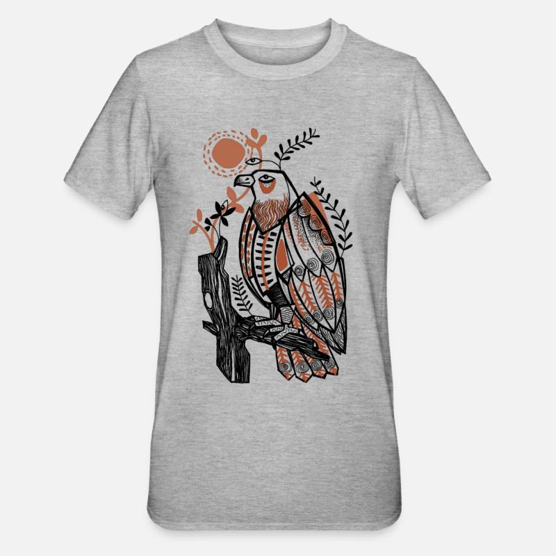 aigle - T-shirt polycoton Unisexe - gris chiné