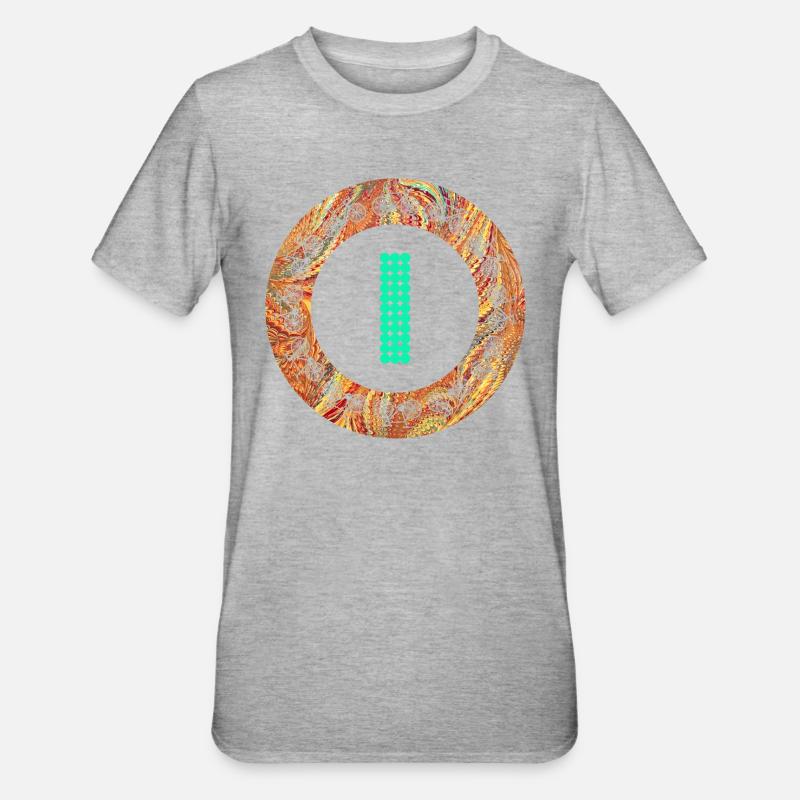 vélo e 22 i - T-shirt polycoton Unisexe - gris chiné