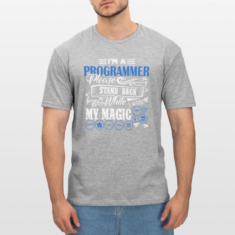 Programmer I Am A Programmer Unisex Polycotton T-Shirt