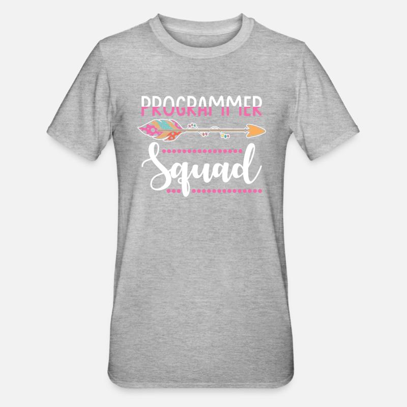 Programmer Group Women Team - Unisex Polycotton T-Shirt - heather grey