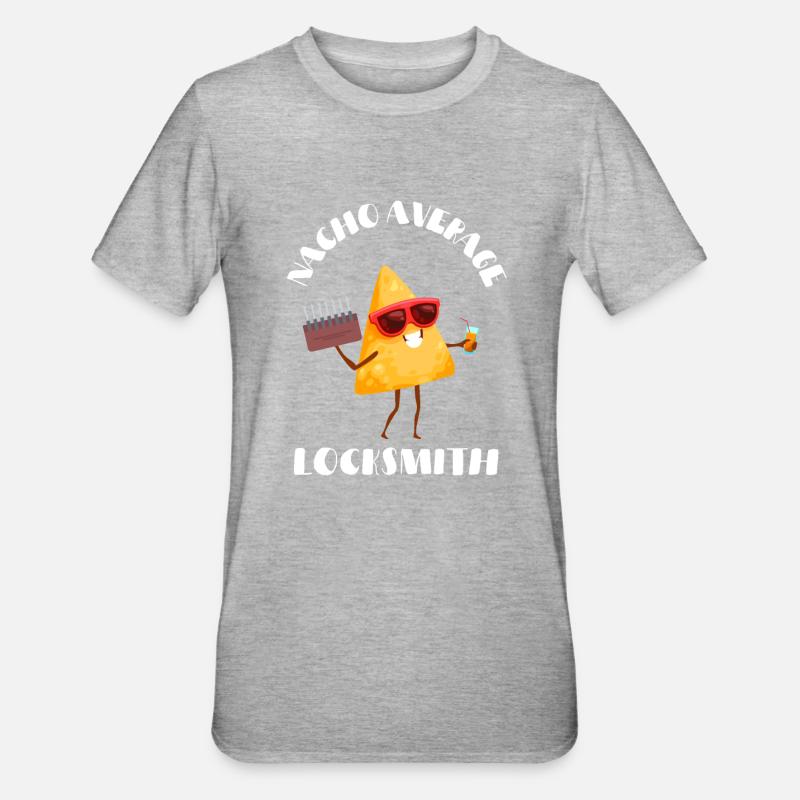 Lockpick Lockpicking Professional Locksmith - Unisex Polycotton T-Shirt - heather grey