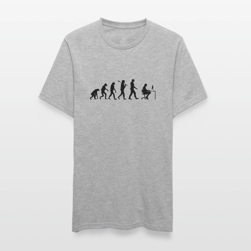 Programmeur T-shirt · · Evolution de l'informatique T-shirt polycoton Unisexe