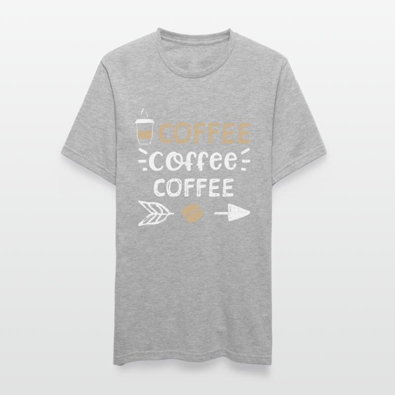 Caffè Caffè Caffè - Caffè Maglietta unisex, mix cotone e poliestere