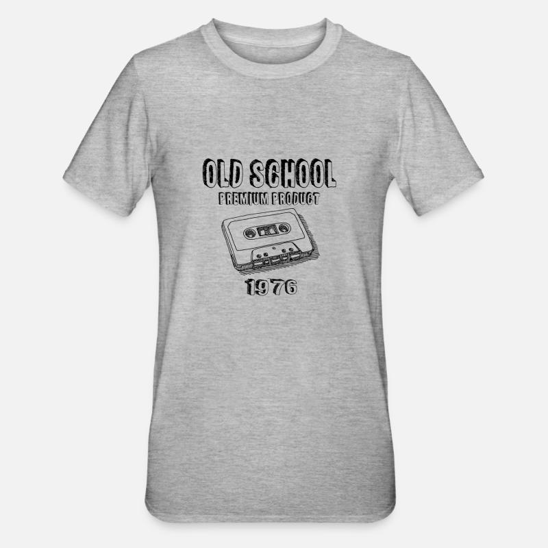 sam3 - Unisex Polycotton T-Shirt - Grau meliert