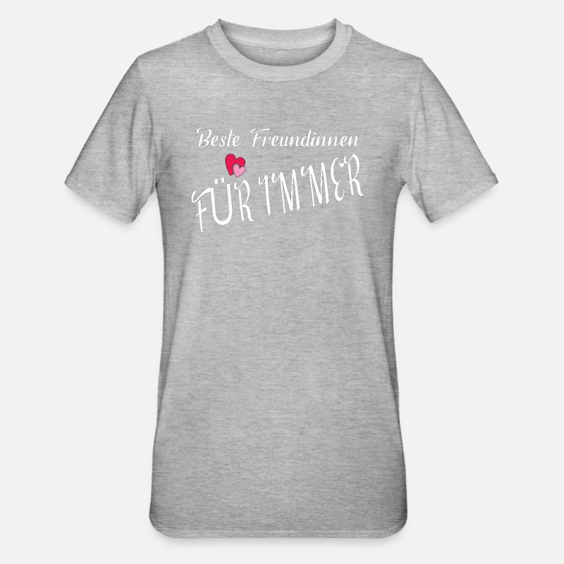 Geschenkidee Freundin schwester - Unisex Polycotton T-Shirt - undefined