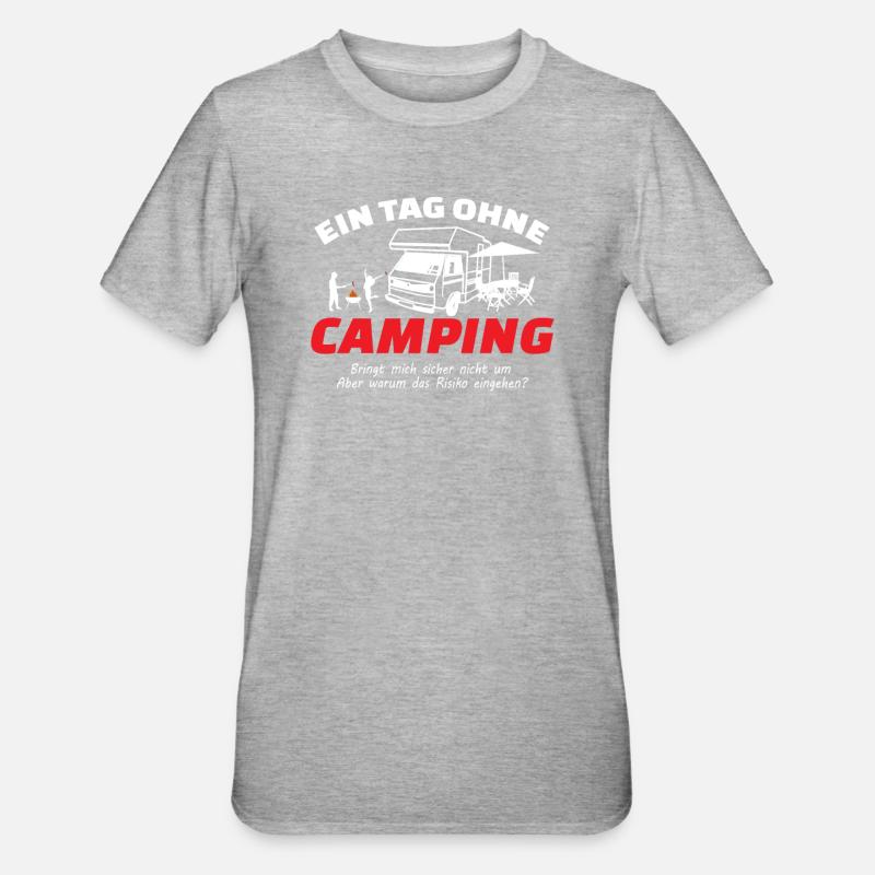Camper Gift Idea Camping - T-shirt polycoton Unisexe - undefined