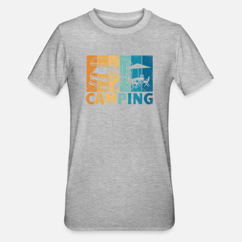 Camper Gift Idea Camping - T-shirt polycoton Unisexe - undefined