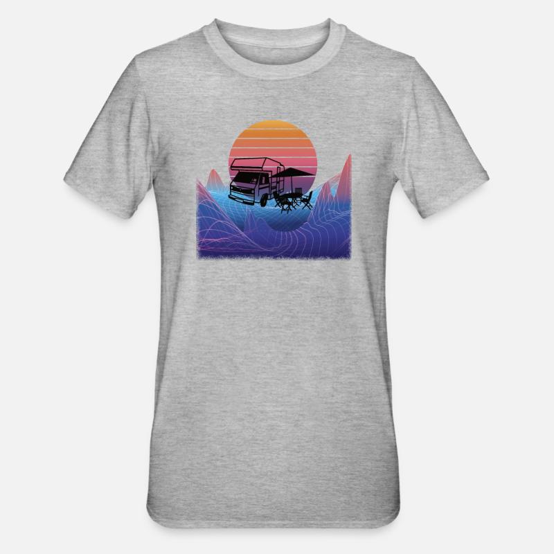 Camper Gift Idea Camping - T-shirt polycoton Unisexe - undefined
