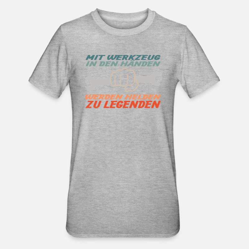 Heimwerker Geschenkidee Handwerker - Unisex Polycotton T-Shirt - undefined