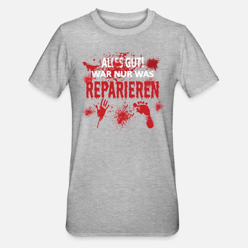 Heimwerker Geschenkidee Handwerker - Unisex Polycotton T-Shirt - undefined