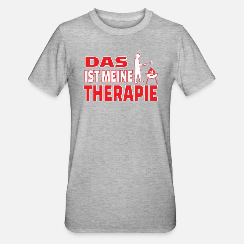 Grillen und Camper Geschenkidee - Unisex Polycotton T-Shirt - undefined