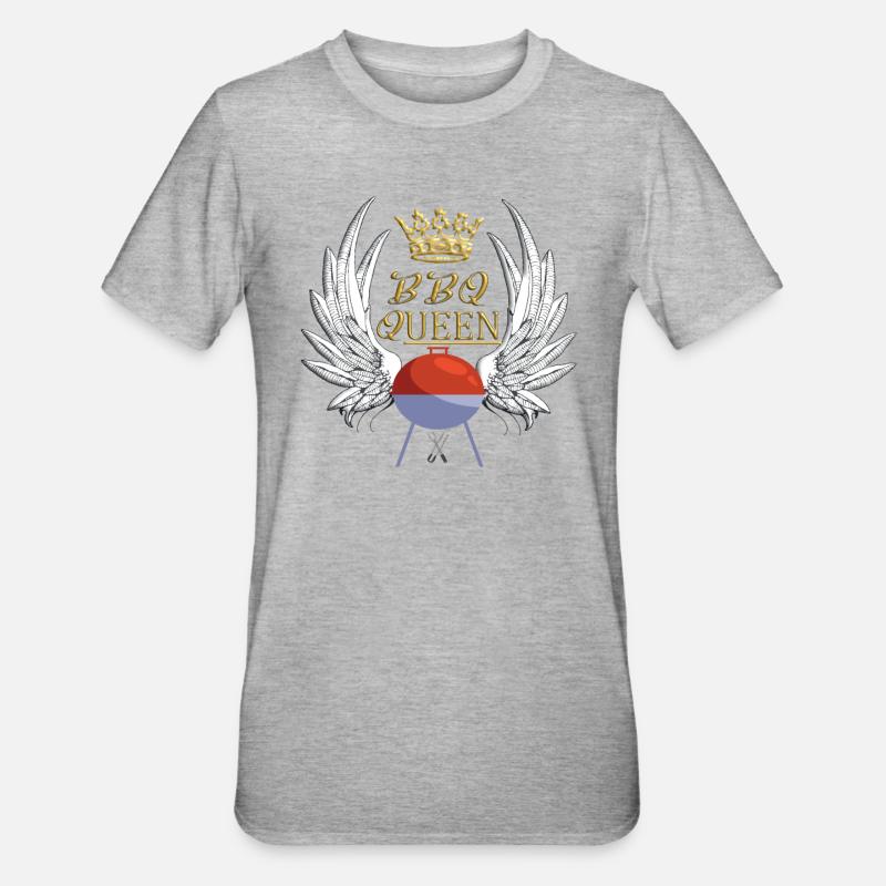 Barbecuing and Camper Gift Idea - Unisex Polycotton T-Shirt - undefined