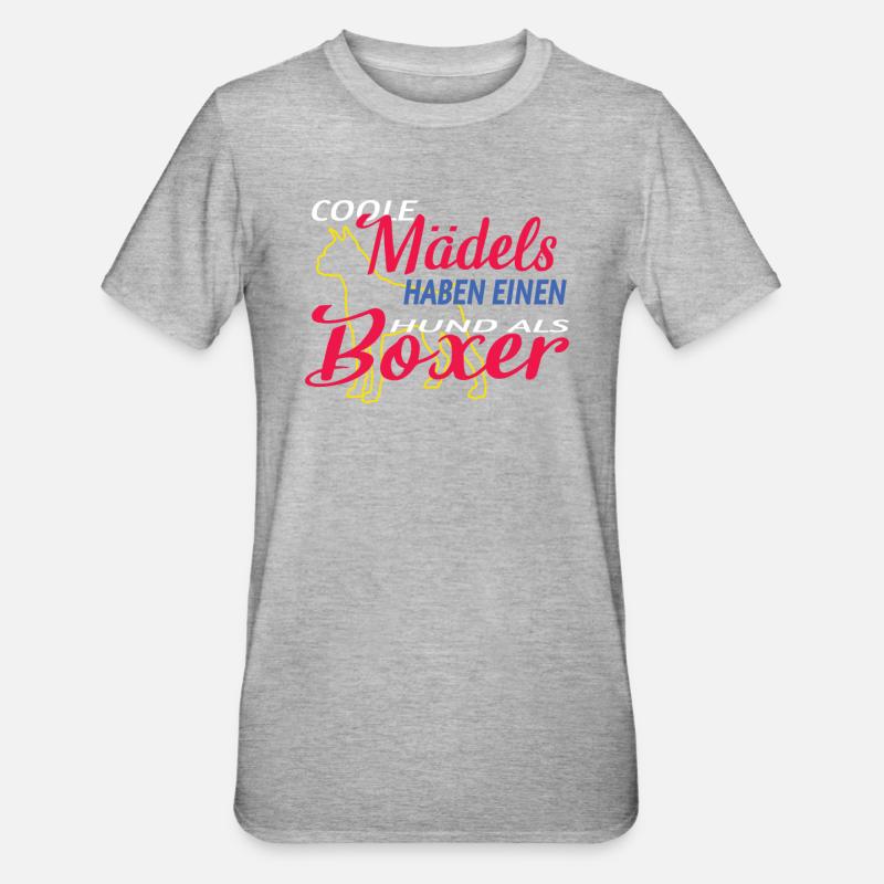 Hund Boxer Hundebesitzer Geschenkidee - Unisex Polycotton T-Shirt - undefined