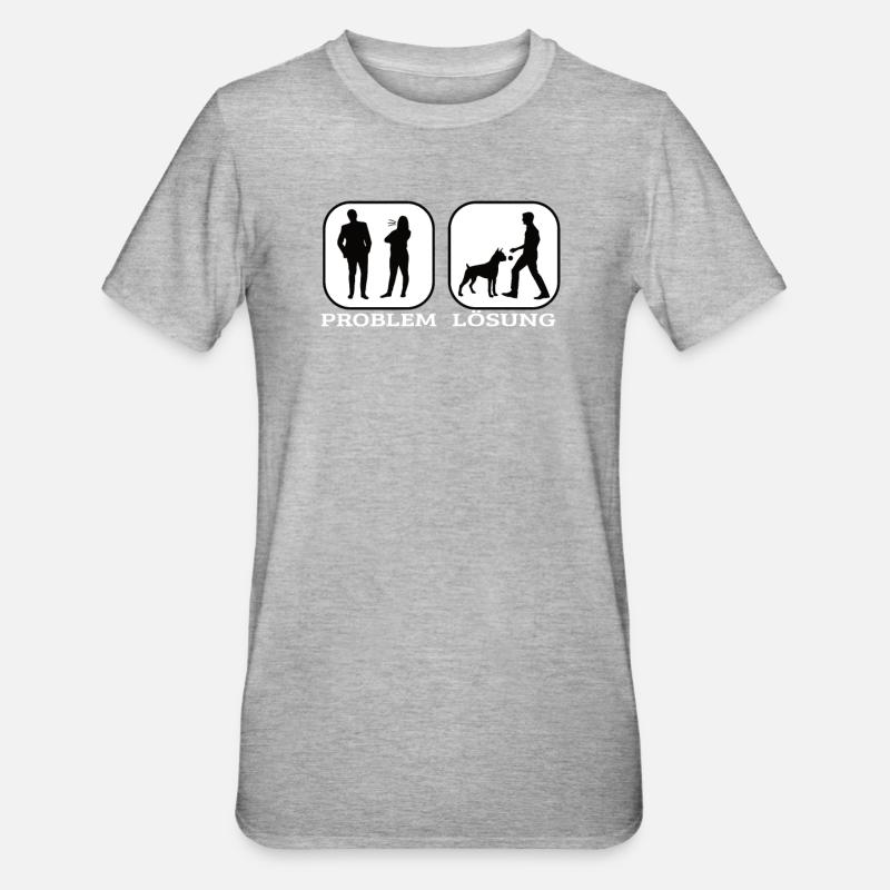 Hund Boxer Hundebesitzer Geschenkidee - Unisex Polycotton T-Shirt - undefined
